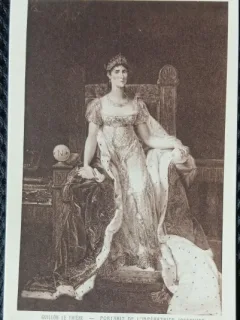 Carte Postala, Musee de Vesailles, Guillon le There-Portrait de lImperatrice Josephine