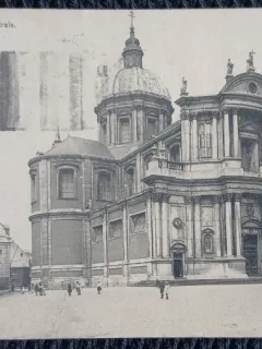 Carte postala, Namur, Catedrala, 1924