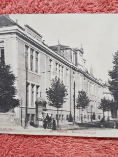 Carte postala, Nancy, Institutul de chimie, 1914
