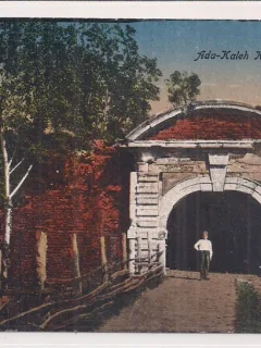 Carte postala necirculata din jurul anului 1900 Ada-Kaleh