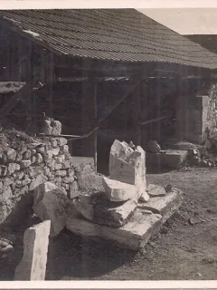 Carte postala necirculata din perioada interbelica Sarmisezetura (Ulpia Traiana)