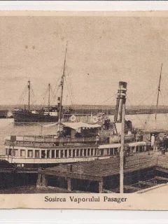 Carte postala necirculata din perioada interbelica Sulina