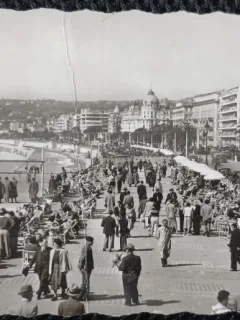 Carte Postala, Nice, Promenade de Anglais, 1933