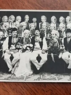 Fotografie tip Carte Postala - Nunta populara