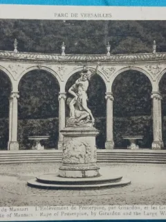 Carte Postala, Parc de Versailles, La Colonnade de Mansart, perioada interbelica
