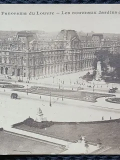 Carte Postala, Paris, Panorama du Louvre, 1911