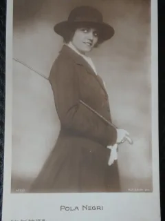 Carte Postala, Pola Negri, actriță americană din era filmului mut, 1897-1987