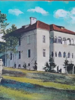 Carte postala, Predeal, vila Manu, 1925