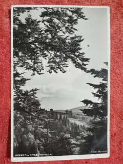 Carte postala, Prtedeal spre Cioplea, 1938