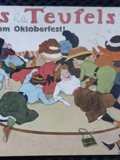 Carte Postala, Sarbatoarea berii in Germania, 1922