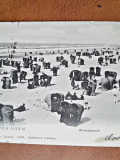 Carte postala, Scheveningen, inceput de secol XX