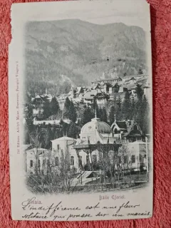 Carte postala, Sinaia Baile Eforiei, 1930