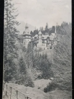 Carte Postala, Sinaia, Castelul Peles, 1906