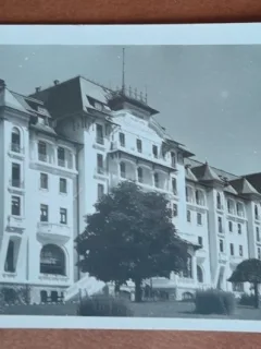 Carte postala, Sinaia, Hotel Palace, 1940