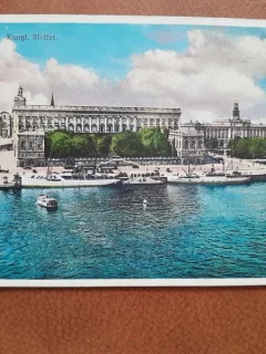 Carte postala Stockholm, inceput de secol XX