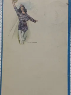 Carte postala, Tanara tensimena, 1920