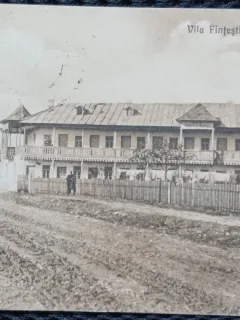Carte Postala, Techirghiol, Vila Fintesti Buzeu si Biserica, 1930