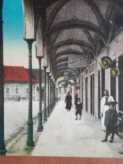 carte postala, vedere din Lugoj, perioada interbelica