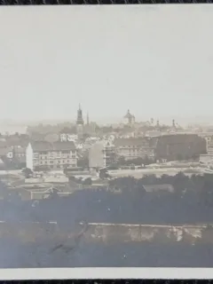 Carte Postala, Vedere generala Pardubice, oras din Boemia rasariteana Cehia, perioada interbelica