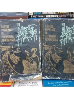 CARTILE POPULARE IN LITERATURA ROMANEASCA , ION C. CHITIMIA , VOLUMUL 1 SI 2