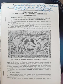 Cateva lamuriri in legatura cu ctitorul Catedralei Patriarhale - Stelian si George Metzulescu  cu dedicatie