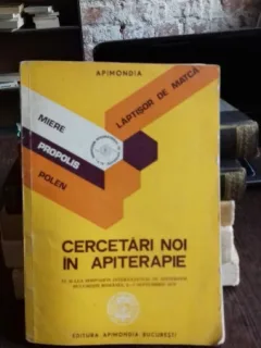 CERCETARI NOI IN APITERAPIE