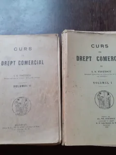 CURS DE DREPT COMERCIAL - I.N. FINTESCU  VOL.I+II