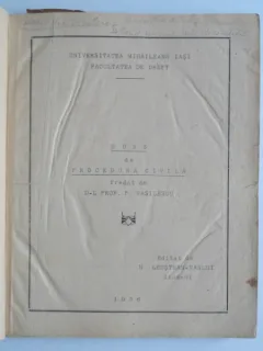 Curs de procedura civila - P. Vasilescu