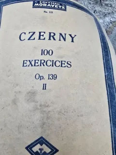 Czerny, 100 exercices Op.39 II