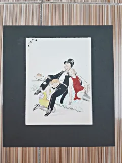 Desen erotic (cu passepartout)