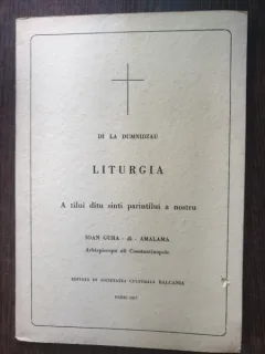 Di la Dumnidzau Liturgia a tilui ditu sinti parintilui a nostru Ioan Gura-di-Amalama (liturghia in limba aromana)