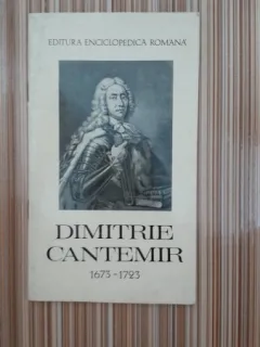 Dimitrie Cantemir 1673-1723, carte in limba engleza - Virgil Candea
