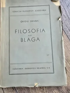Filosofia lui Blaga - Ovidiu Drimba