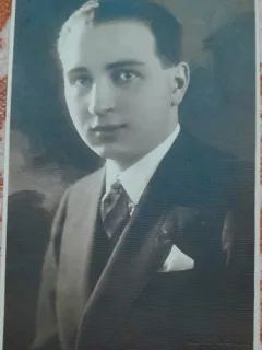 Fotografie, barbat, 1929