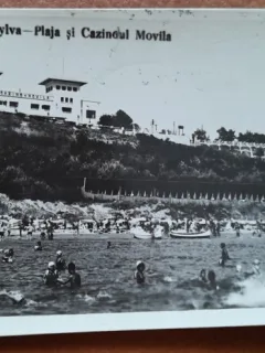 Fotografie, Carmen Sylva, Plaja si Cazinoul Movila, 1938