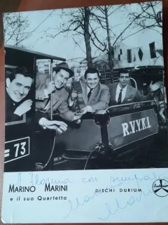 Fotografie, Marino Marini 1924-1997 si cvartetul sau, cu autograf