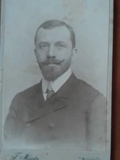Fotografie pe carton, Dr. Const. Bacaloglu (1871-1942)