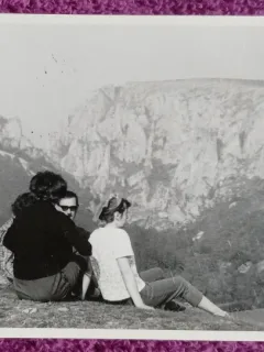 Fotografie, Romania, Transilvania, Cheile Turzii, 1967