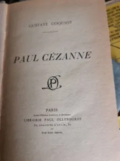 Gustave Coquiot - Paul Cezanne