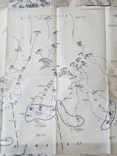 Harta. Schita nr.9, primul razboi mondial, detalii in descriere