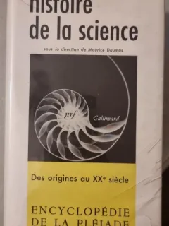 Histoire de la science, cu semnatura ex libris Ion Marin Sadoveanu