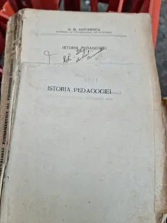 ISTORIA PEDAGOGIEI - G.G. ANTONESCU  EDITIA III