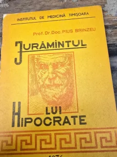 Juramantul lui Hipocrate - Pius Brinzeu