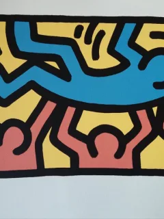 Keith Haring - Untitled, litografie originala