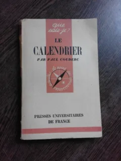 LE CALENDRIER - PAUL COUDERC  (CARTE IN LIMBA FRANCEZA)