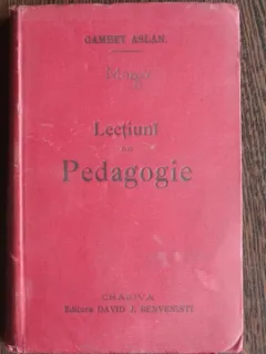 LECTIUNI DE PEDAGOGIE - GAMBET ASLAN