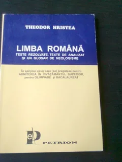 LIMBA ROMANA - THEODOR HRISTEA