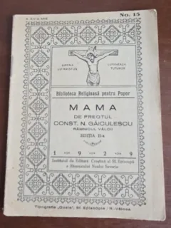 Mama - Preotul Const. N. Gaiculescu