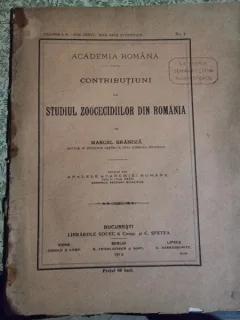Marcel Brandza - Contributiuni la Studiul Zoocecidiilor din Romania