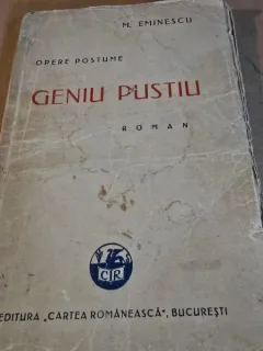 Mihai Eminescu - Opere postume. Geniu Pustiu (1928)